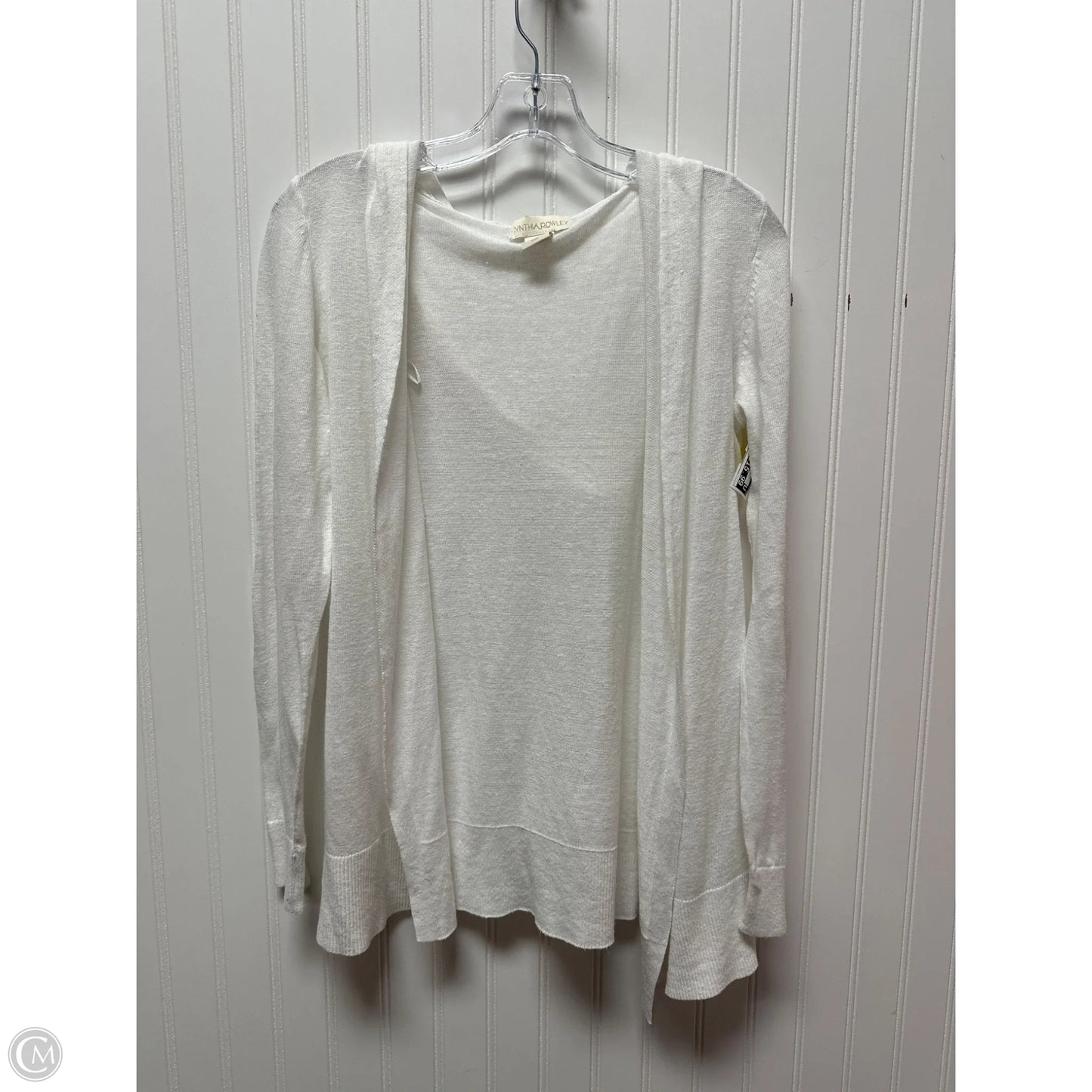 Sweater Cardigan By Cynthia Rowley In White, Size: Xs