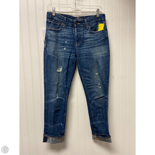 Jeans Straight By Lucky Brand In Blue Denim, Size: 0