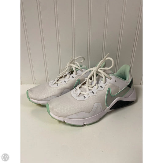 Shoes Athletic By Nike In White, Size: 7.5