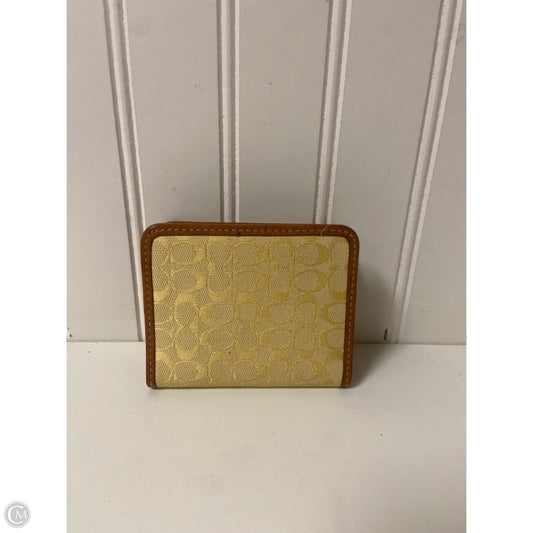 Wallet Designer By Coach, Size: Small