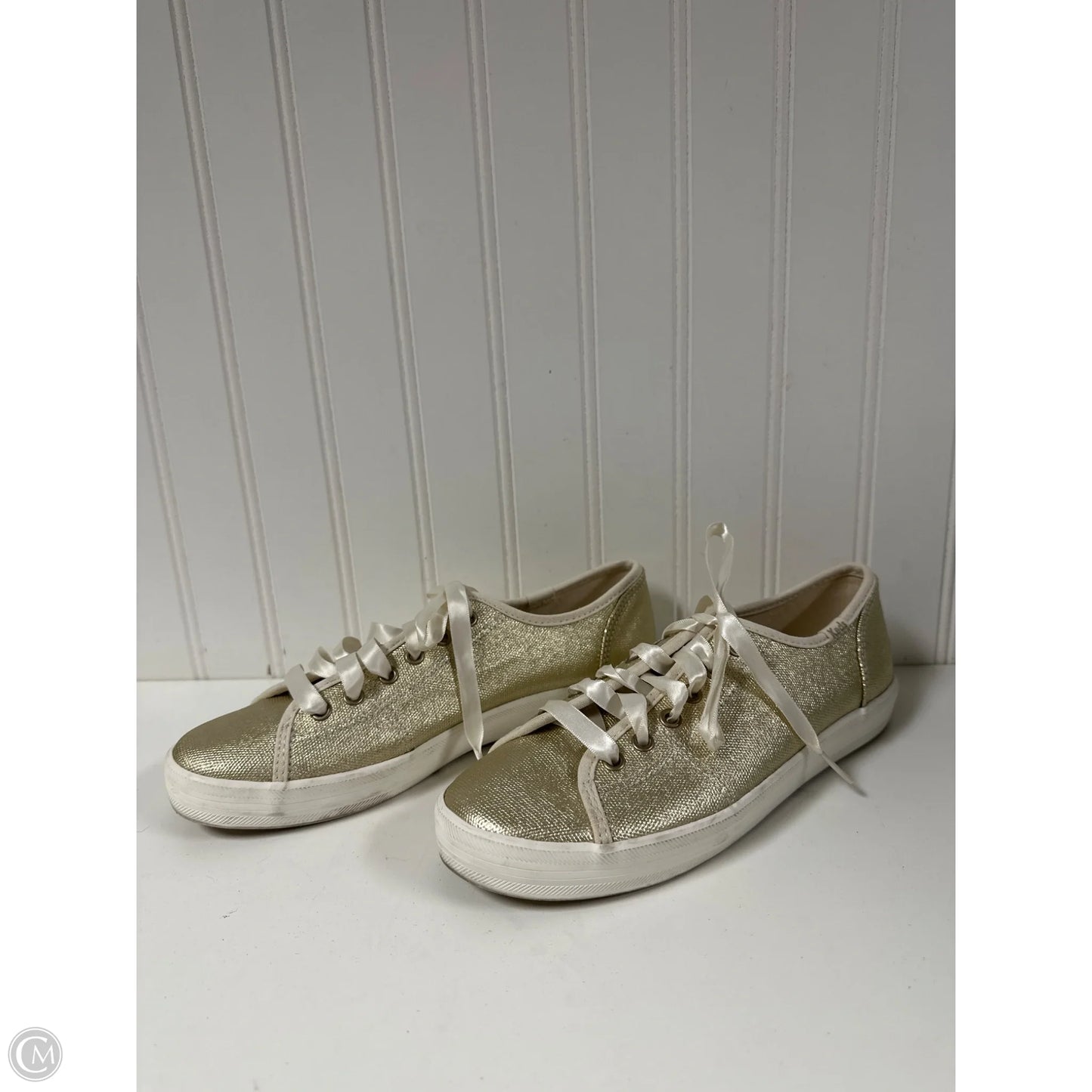 Shoes Sneakers By Keds In Gold, Size: 7.5
