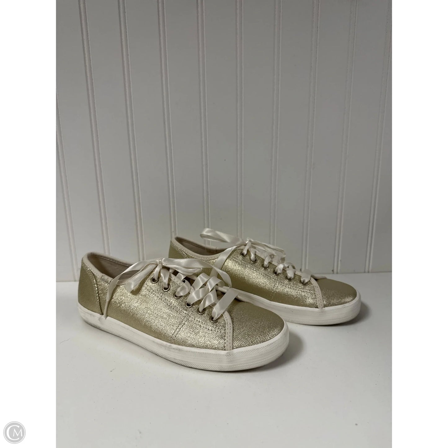 Shoes Sneakers By Keds In Gold, Size: 7.5