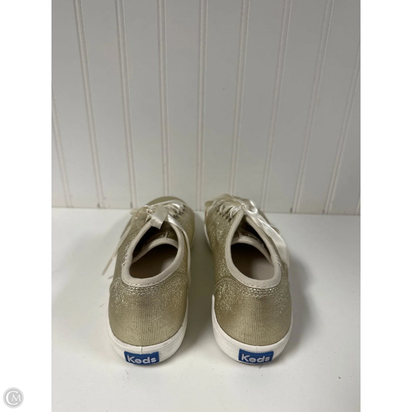 Shoes Sneakers By Keds In Gold, Size: 7.5