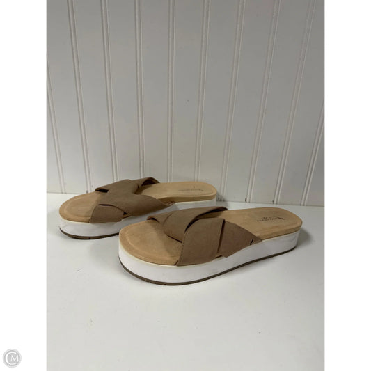 Sandals Flats By Koolaburra By Ugg In Taupe, Size: 7