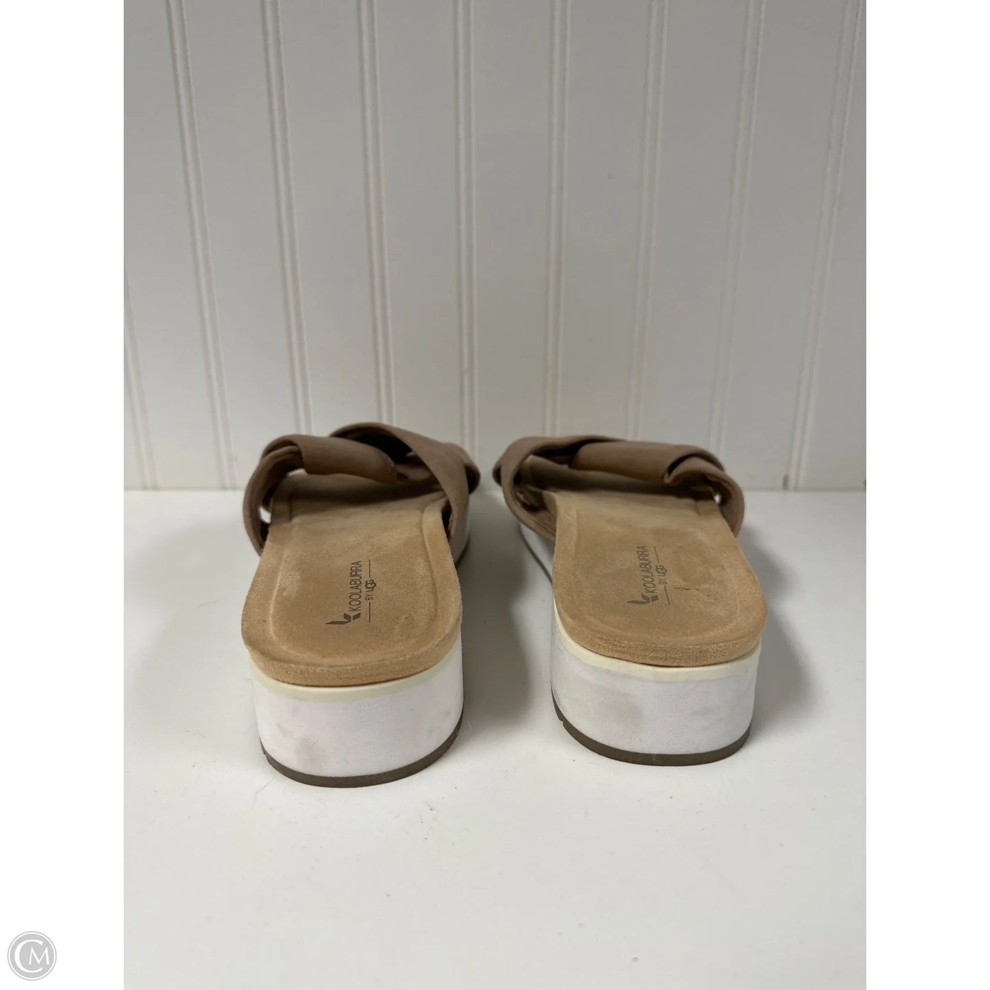 Sandals Flats By Koolaburra By Ugg In Taupe, Size: 7