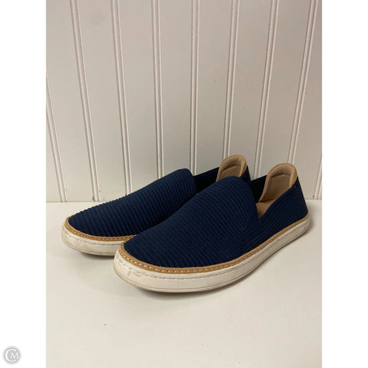 Shoes Designer By Ugg In Blue & Brown, Size: 8