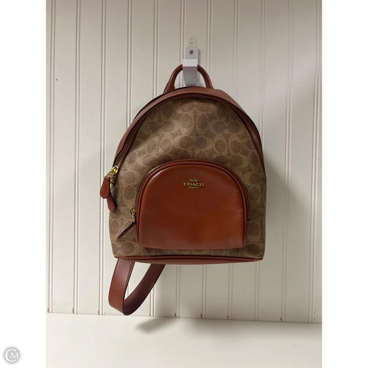Backpack Designer By Coach, Size: Small