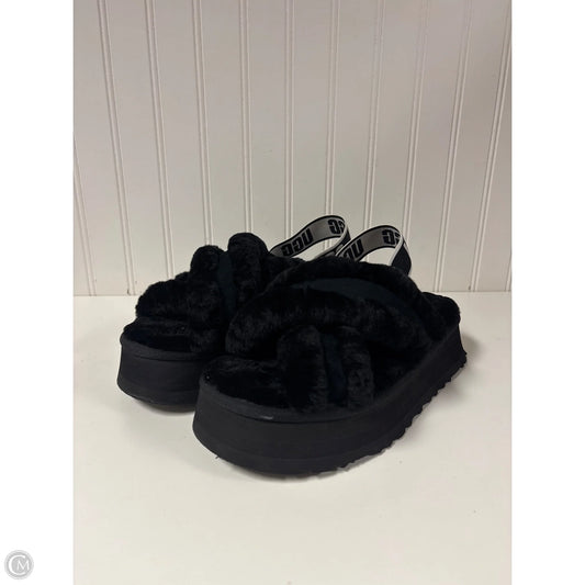 Sandals Designer By Ugg In Black, Size: 8