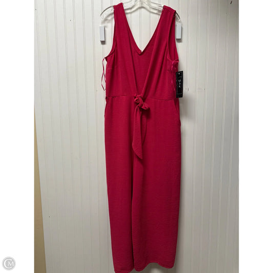 Jumpsuit By Msk In Pink, Size: Xl