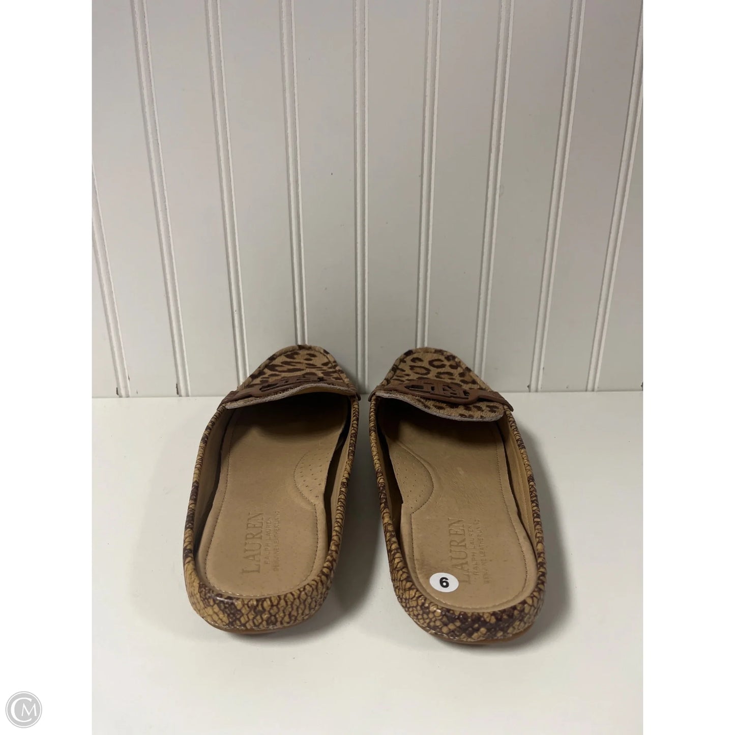 Shoes Flats By Lauren By Ralph Lauren In Animal Print, Size: 9