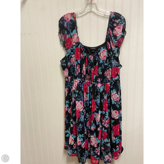 Dress Casual Short By Torrid In Floral Print, Size: 3x