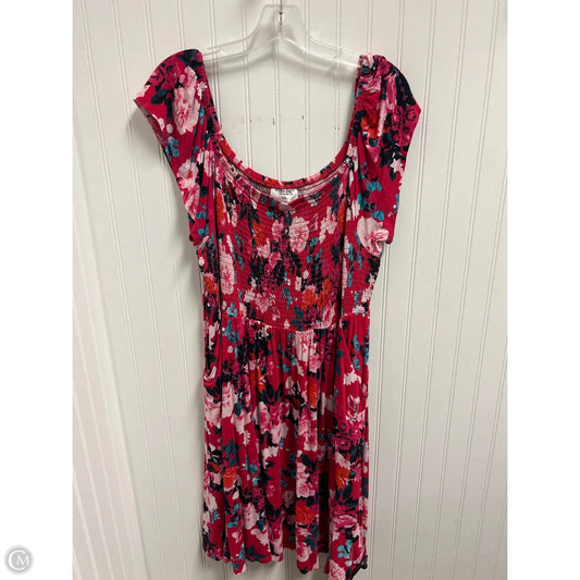 Dress Party Short By Torrid In Floral Print, Size: 2x