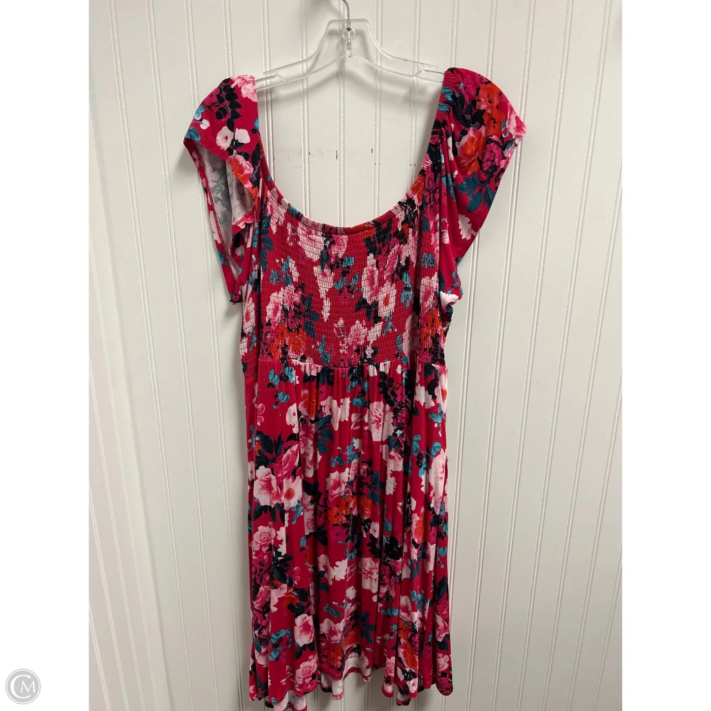 Dress Party Short By Torrid In Floral Print, Size: 2x
