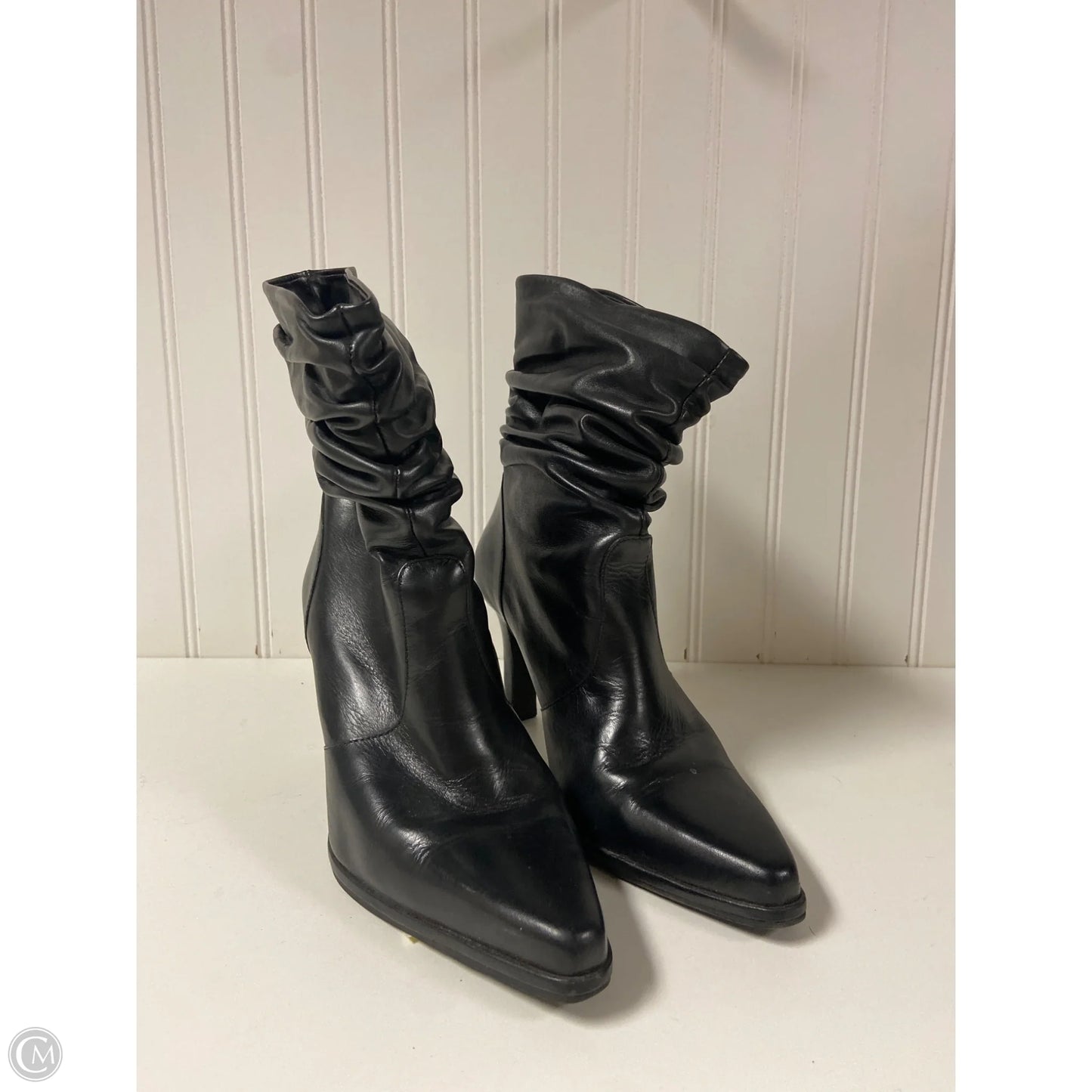 Boots Ankle Heels By White Mountain In Black, Size: 7