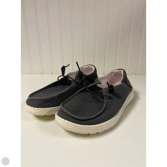 Shoes Sneakers By Hey Dude In Grey, Size: 6