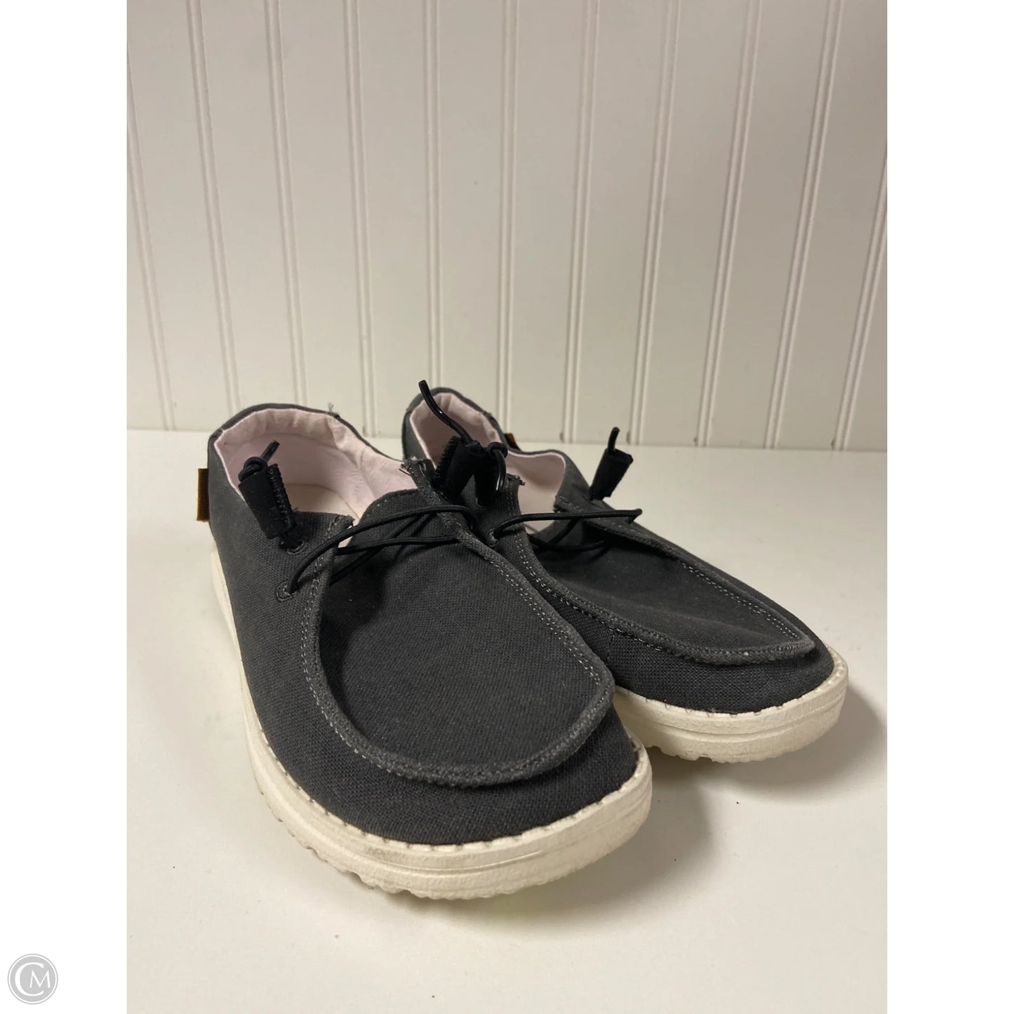 Shoes Sneakers By Hey Dude In Grey, Size: 6