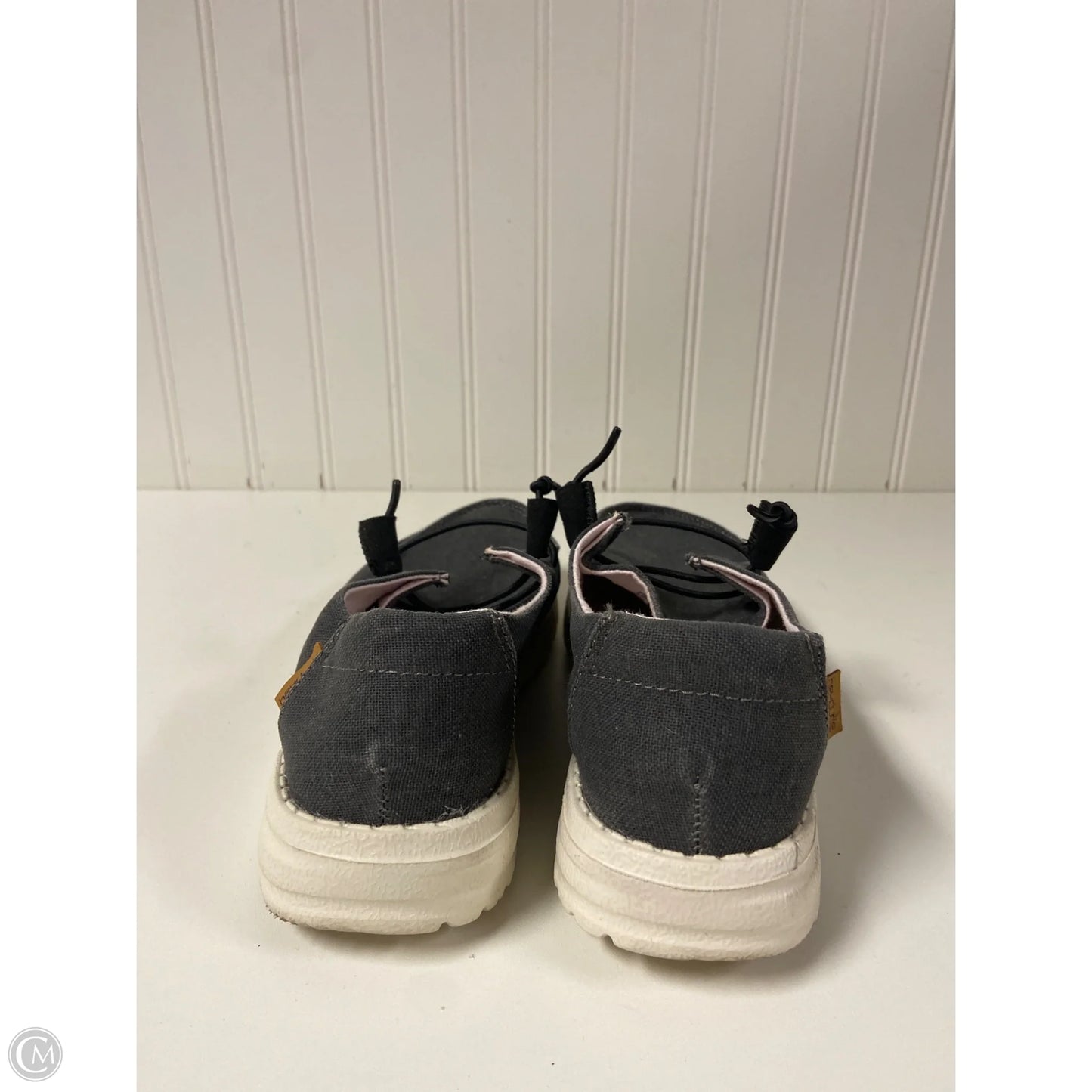 Shoes Sneakers By Hey Dude In Grey, Size: 6