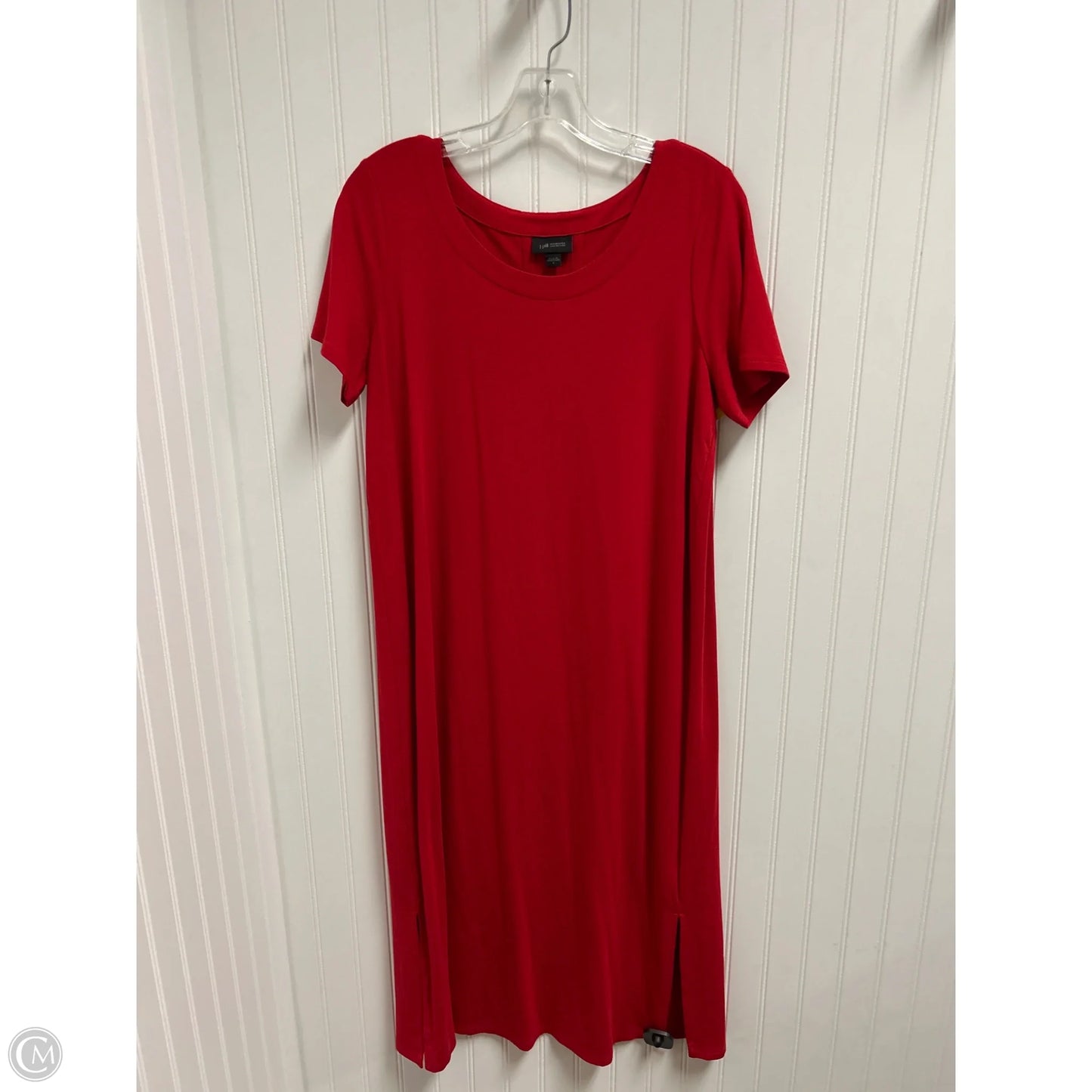Dress Casual Maxi By J. Jill In Red, Size: S