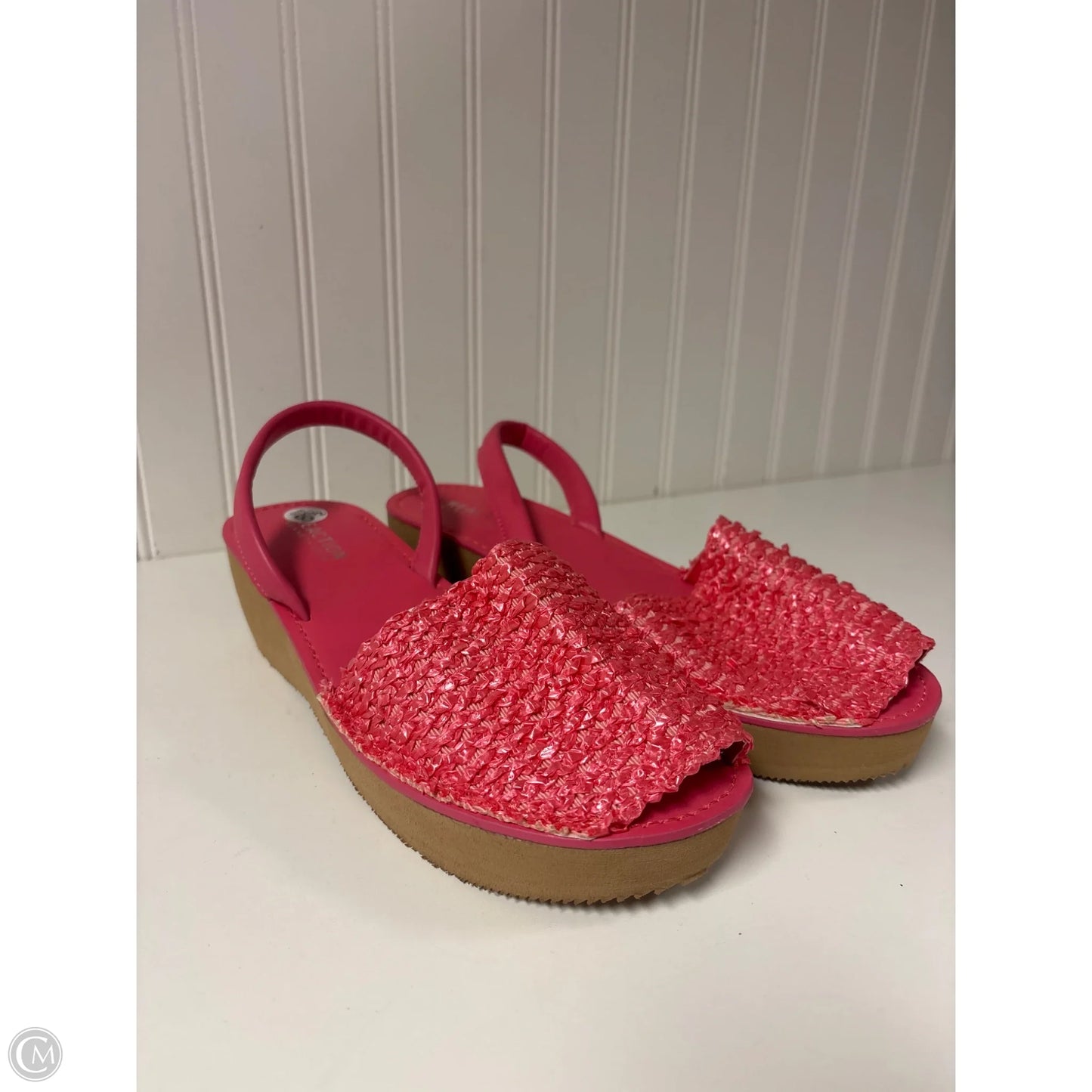 Sandals Heels Platform By Kenneth Cole Reaction In Pink, Size: 8.5