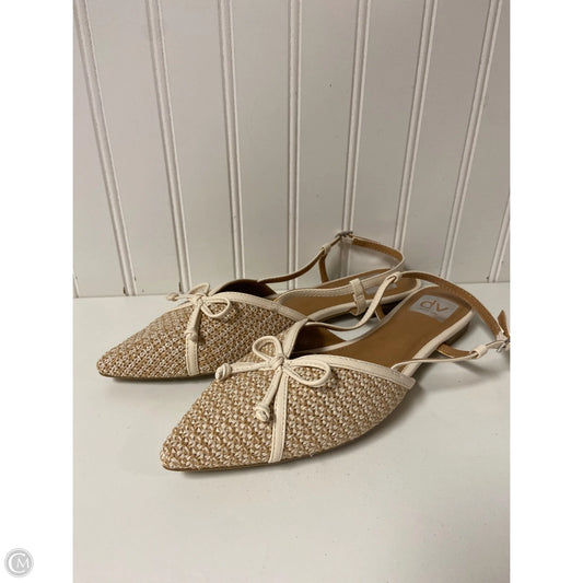 Shoes Flats By Dv In Beige, Size: 8.5