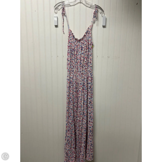 Jumpsuit By Loft In Floral Print, Size: S