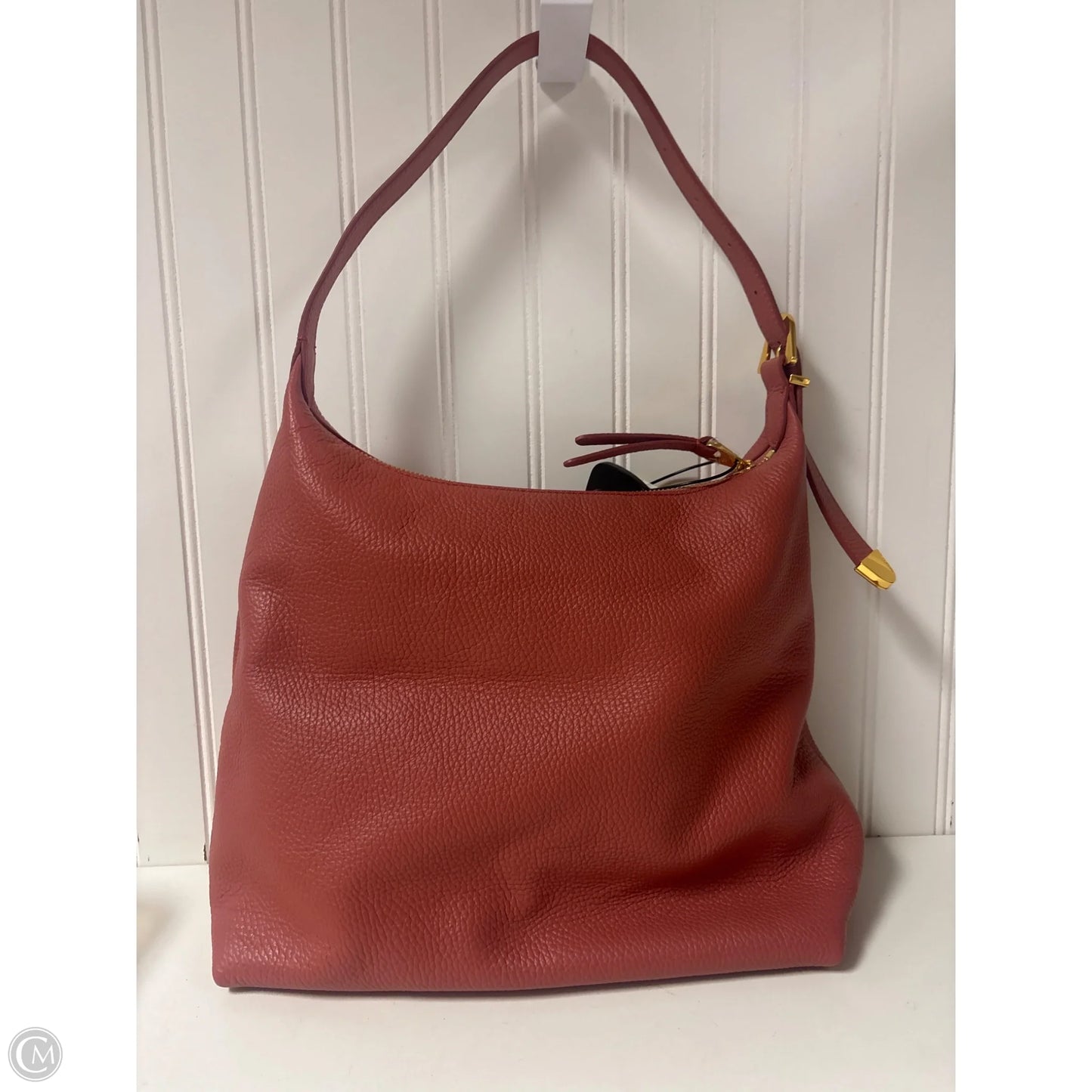 Handbag Leather By Cmc, Size: Large