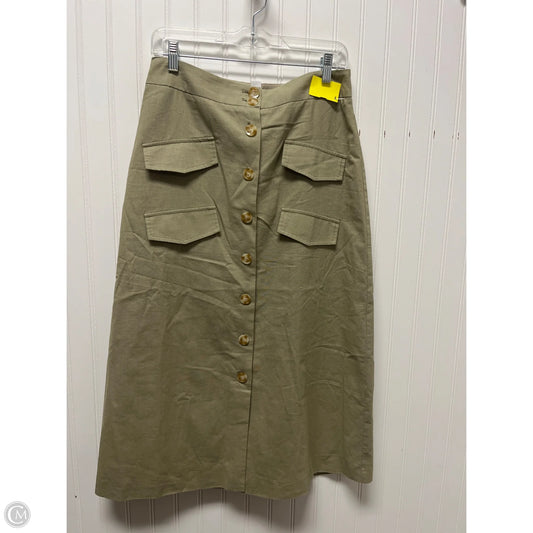 Skirt Maxi By Mare Mare In Green, Size: M