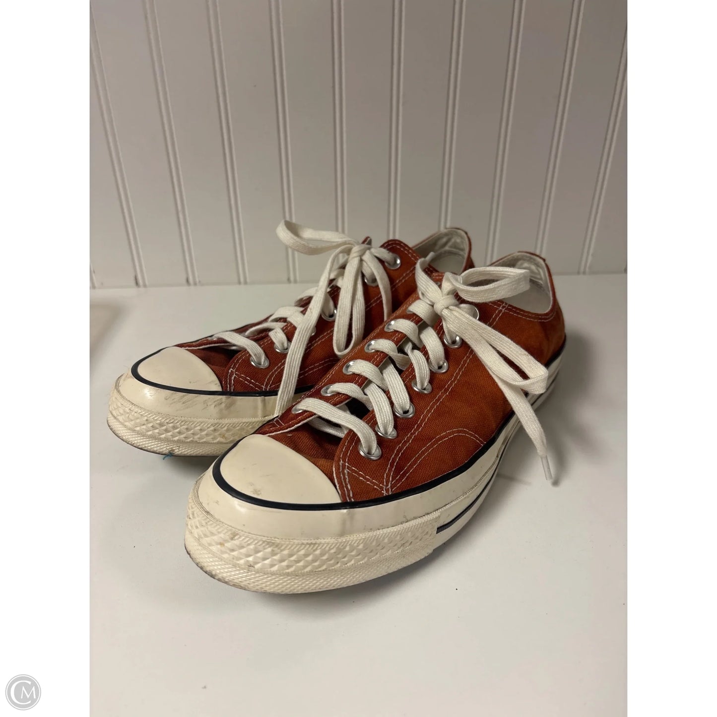 Shoes Sneakers By Converse In Brown & Cream, Size: 11