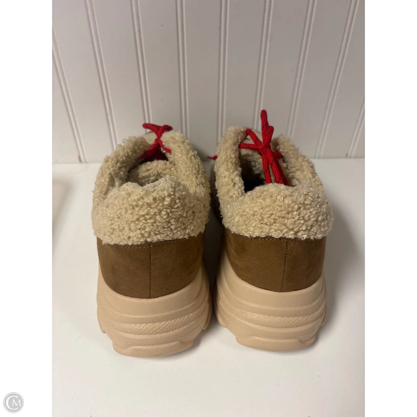 Shoes Athletic By Jessica Simpson In Brown & Cream, Size: 11