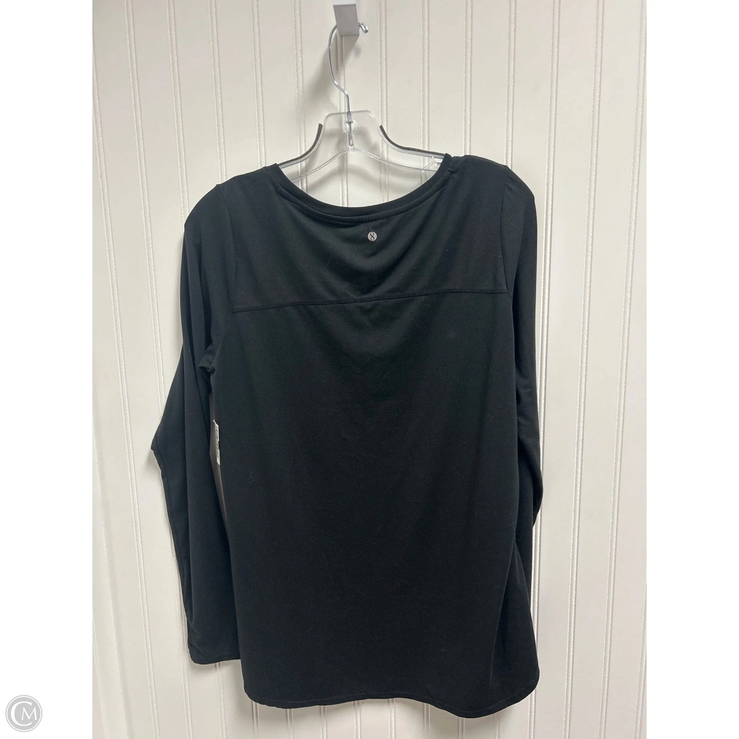 Top Long Sleeve Basic By Layer 8 In Black, Size: M