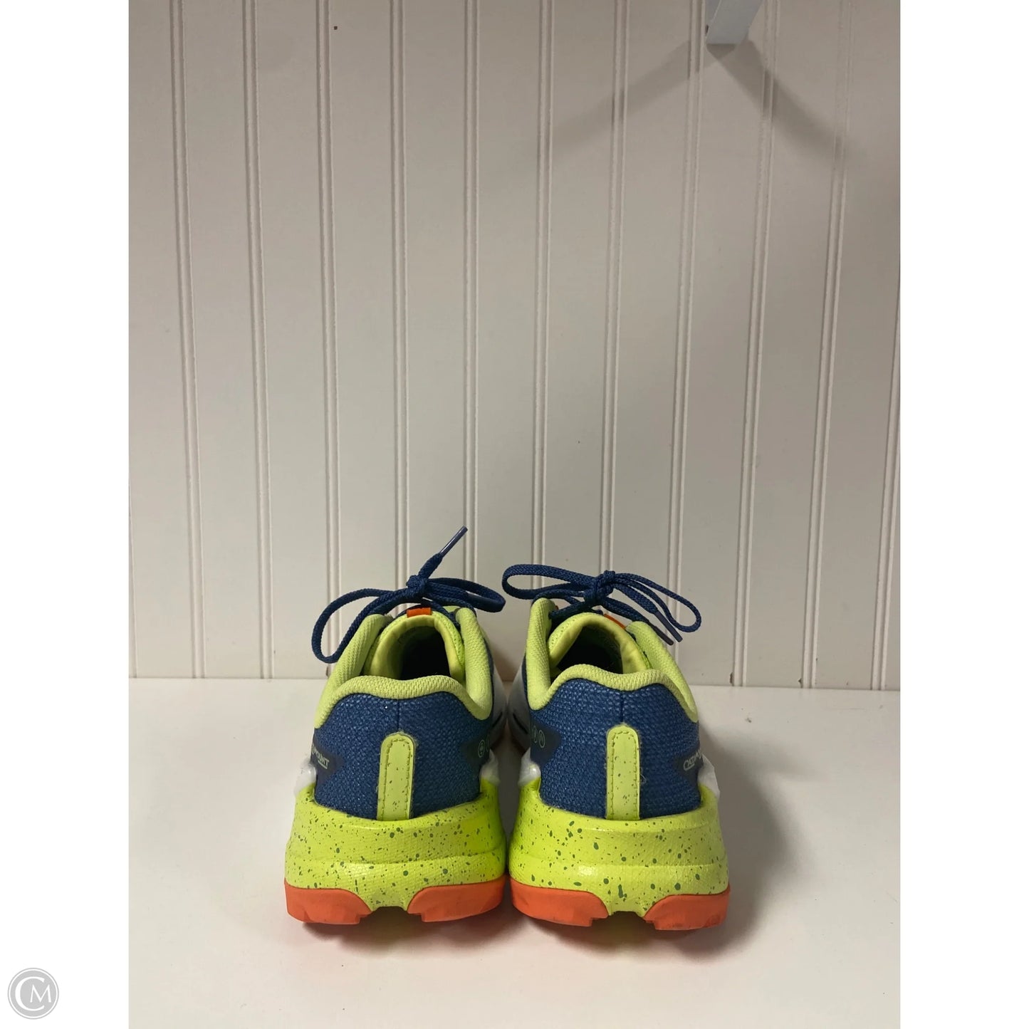 Shoes Athletic By Brooks In Blue & Green, Size: 9