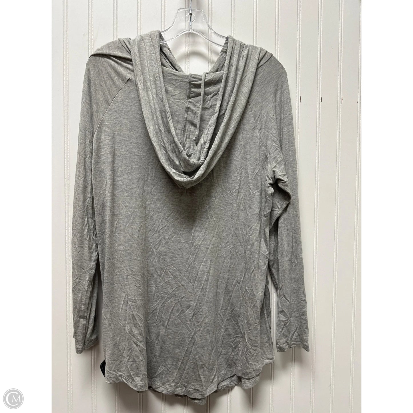 Top Long Sleeve By Clothes Mentor In Grey, Size: L