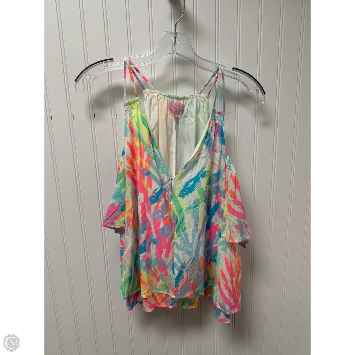 Top Sleeveless Designer By Lilly Pulitzer In Multi-colored, Size: Xs