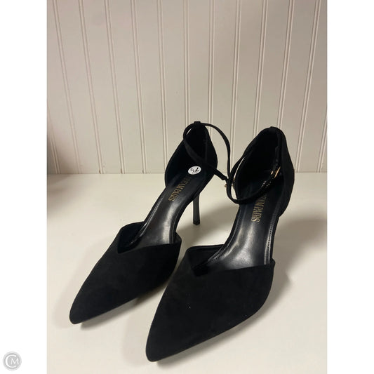 Sandals Heels Stiletto By Dream Pairs In Black, Size: 7.5