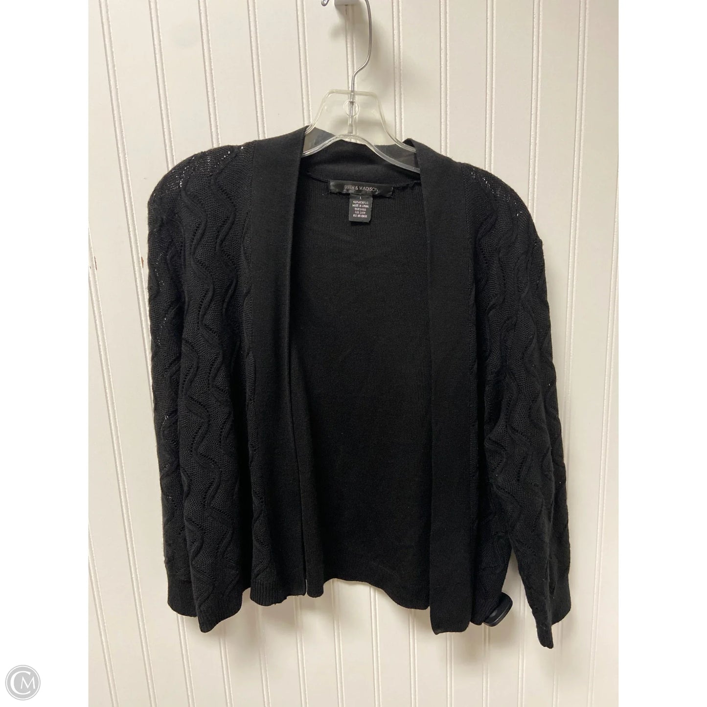 Cardigan By 89th And Madison In Black, Size: L