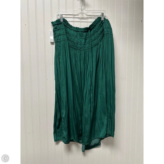 Skirt Maxi By Current Air In Green, Size: 1x