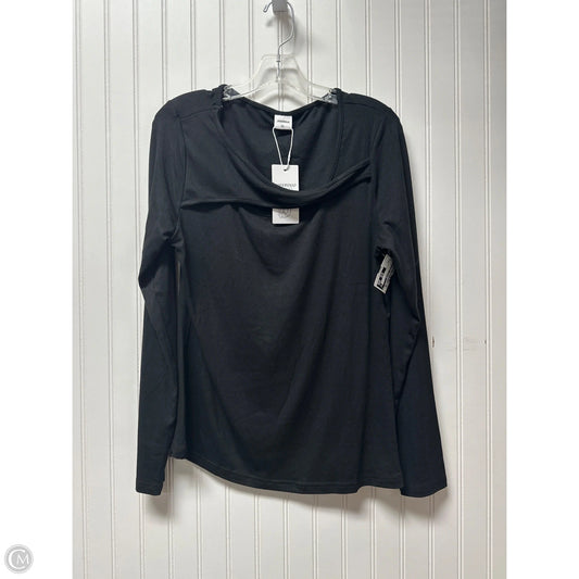 Top Long Sleeve By Clothes Mentor In Black, Size: Xl