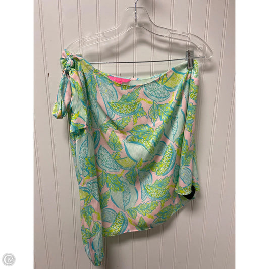 Top Long Sleeve Designer By Lilly Pulitzer In Multi-colored, Size: Xs
