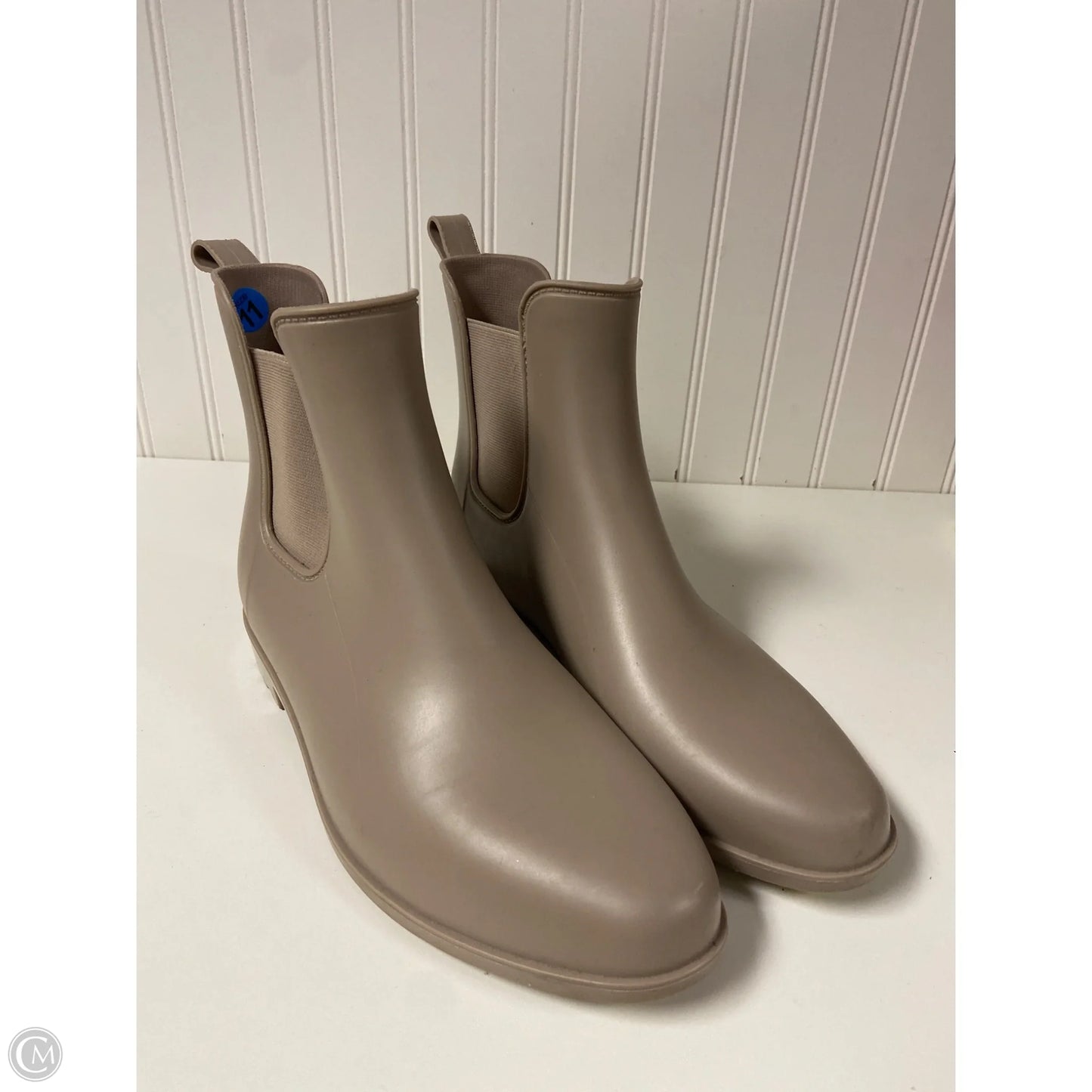 Boots Rain By A New Day In Taupe, Size: 11