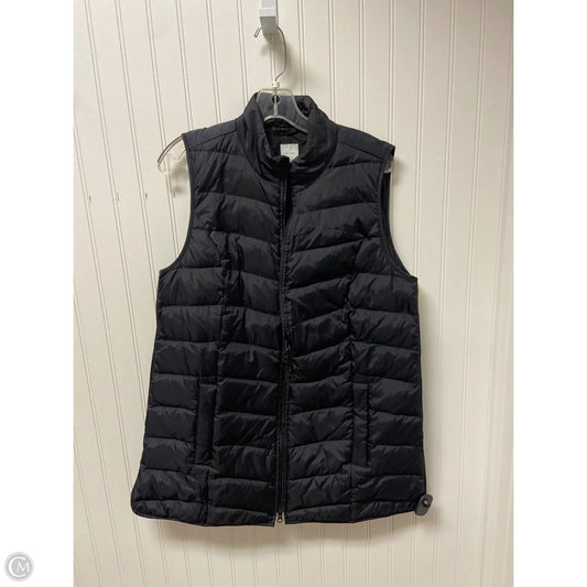 Vest Puffer & Quilted By J. Jill In Blue, Size: M