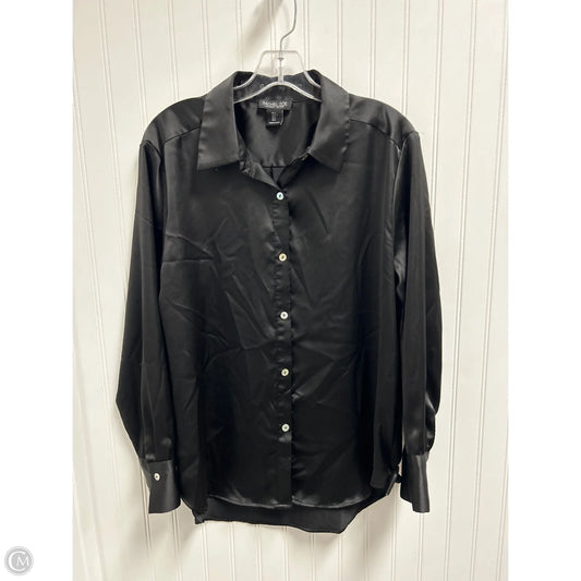 Top Long Sleeve By Rachel Zoe In Black, Size: L