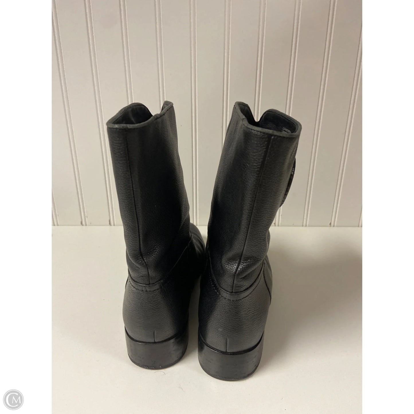 Boots Designer By Tory Burch In Black, Size: 8