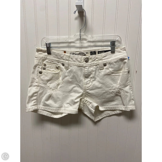 Shorts By Miss Me In White, Size: 10