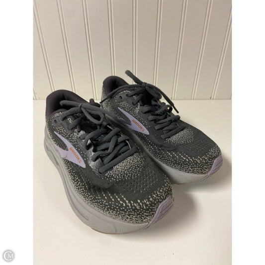 Shoes Athletic By Brooks In Grey, Size: 6.5