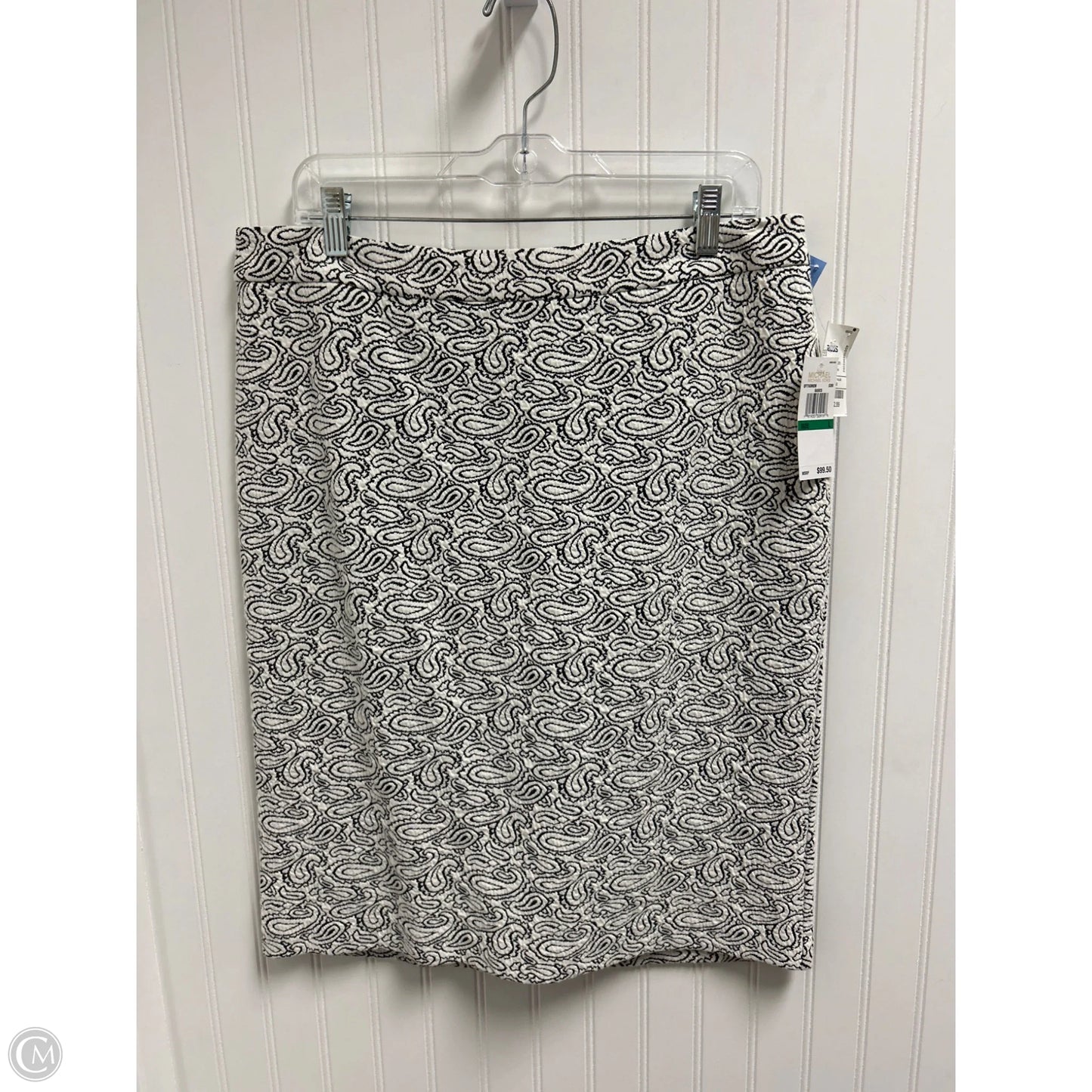 Skirt Maxi By Michael By Michael Kors In Black & White, Size: L