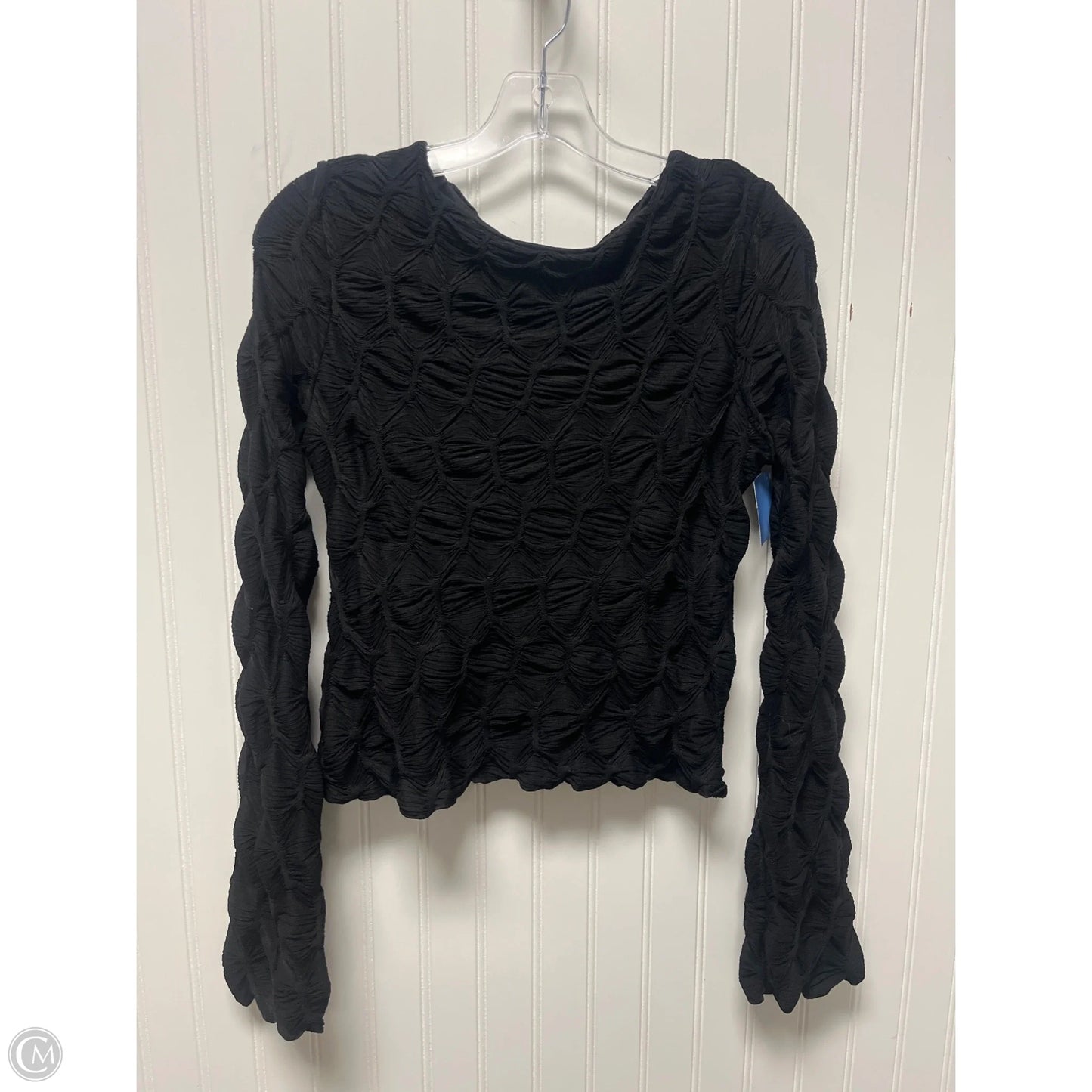 Top Long Sleeve By See You Monday In Black, Size: Xl