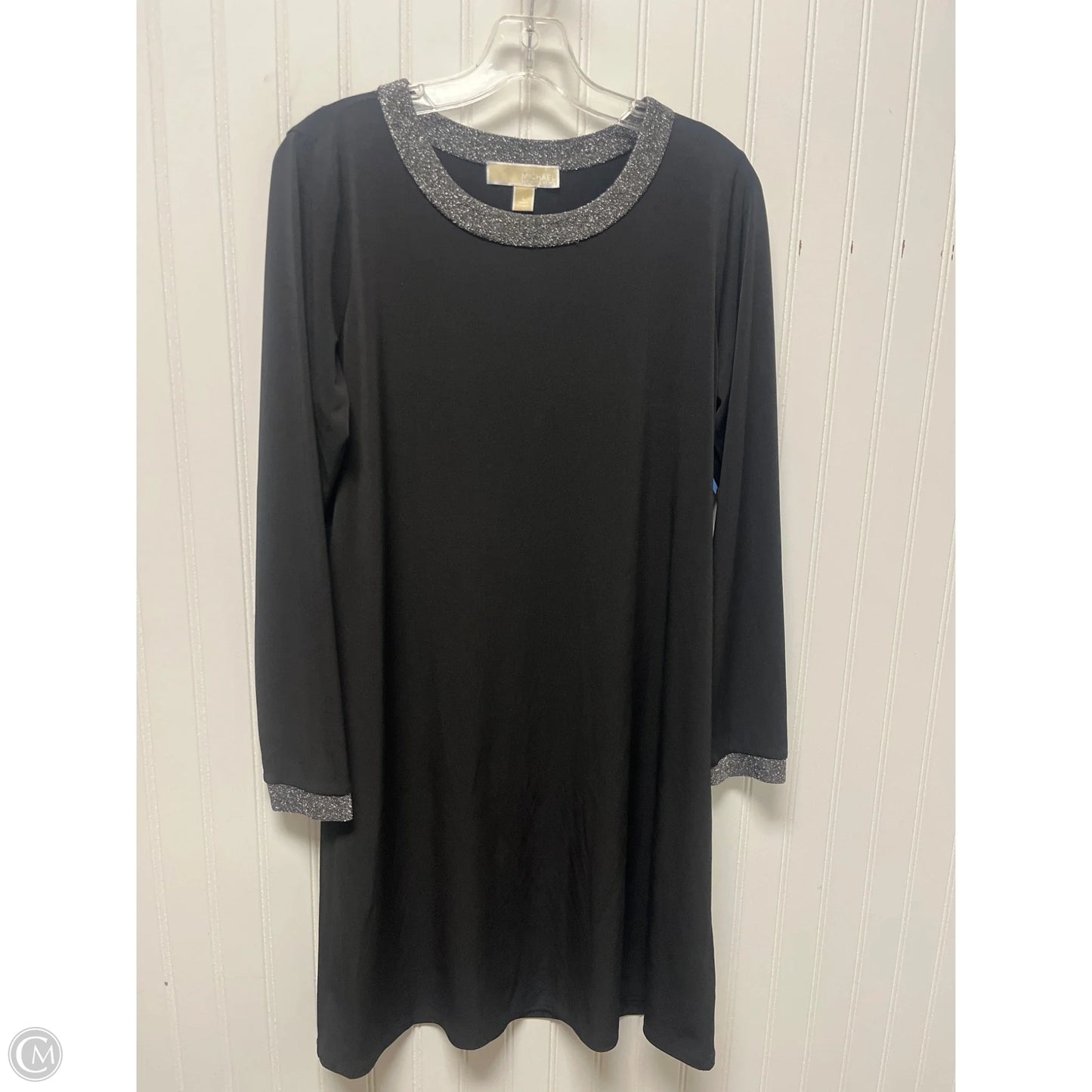 Dress Party Midi By Michael By Michael Kors In Black, Size: L