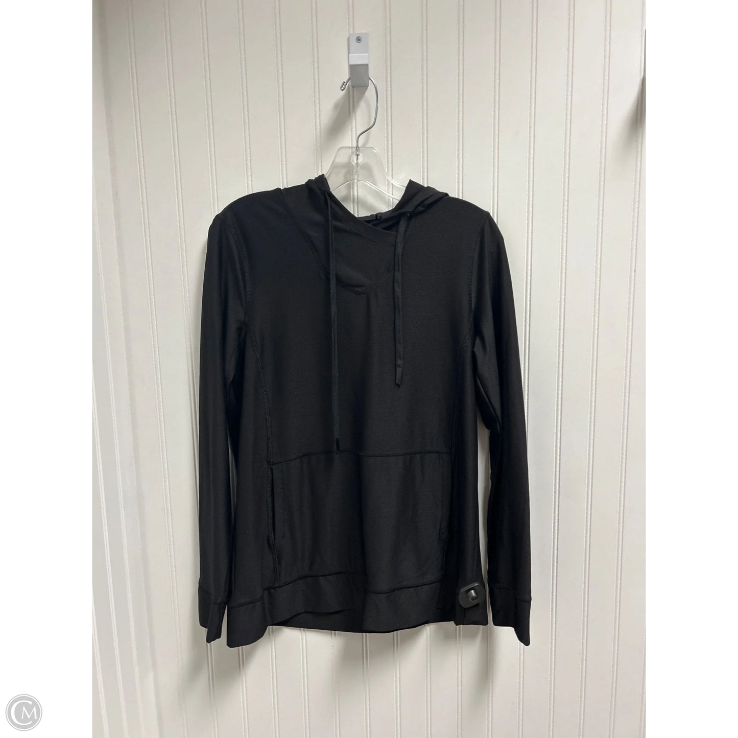 Athletic Top Long Sleeve Hoodie By Gerry In Black, Size: S