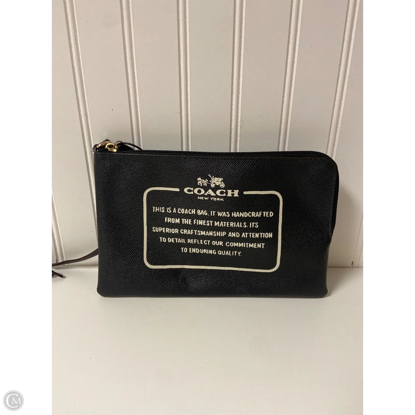 Wristlet Designer By Coach, Size: Medium