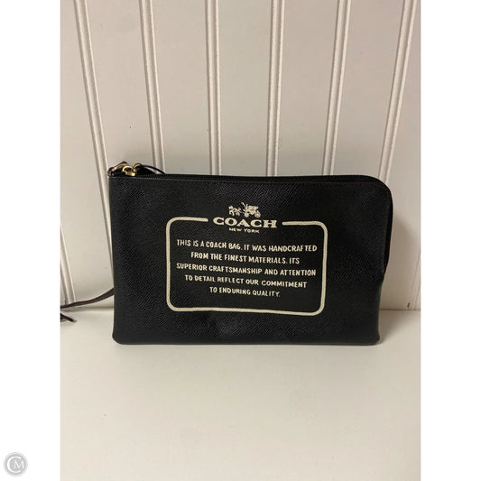 Wristlet Designer By Coach, Size: Medium